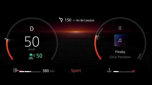 Multi-sense driving - Renault Kardian