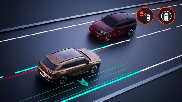 Renault Koleos - forward detection