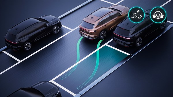 Renault Koleos - full automatic parking
