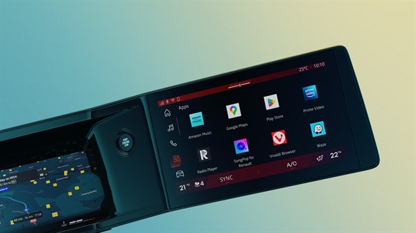 Renault Boreal - Google built-in with 3 years free connected services