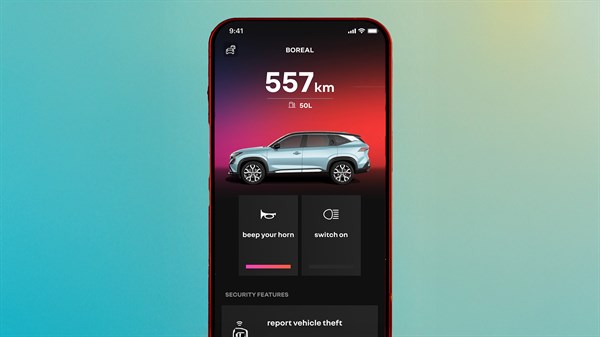 Renault Boreal - activate remotely the horn & lights