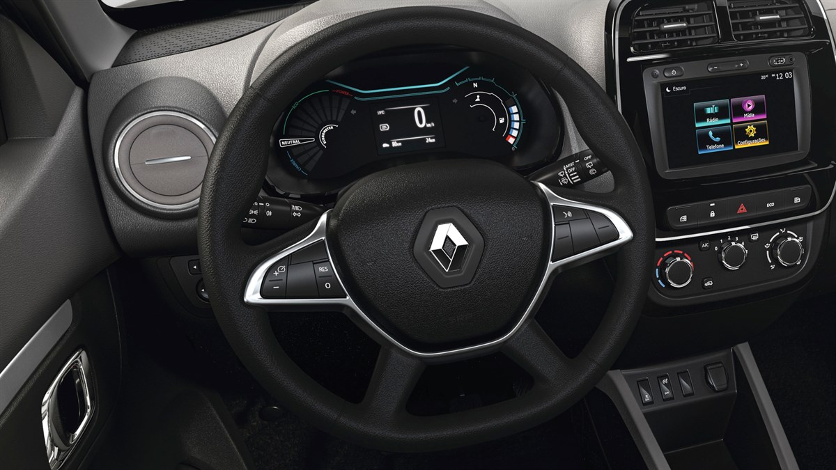 Renault KWID 100% Electric Dashboard